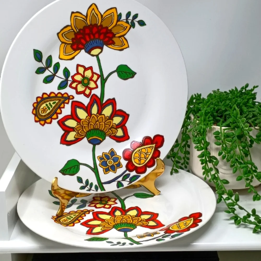 Royal Norfolk Set Of 2, 10.5 Inch Plates